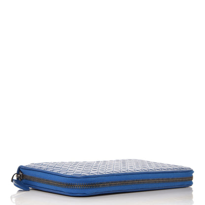Bottega Veneta Nappa Intrecciato Document Case Signal Blue 4 of 7