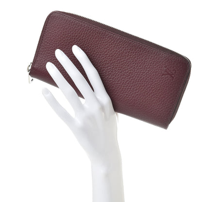Louis Vuitton Taurillon Vertical Zippy Wallet Bordeaux 2 of 6