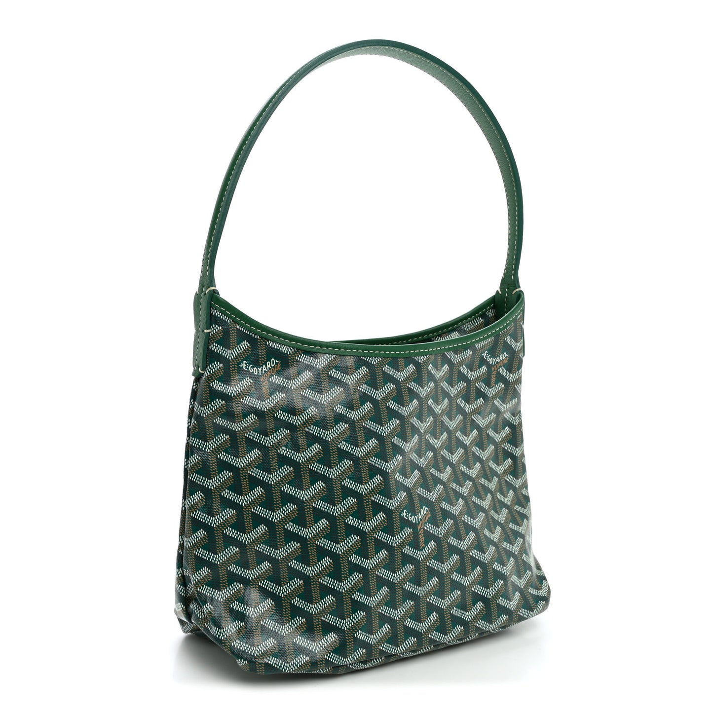 Goyardine Boheme Hobo Mini Green
