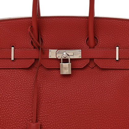 Hermes Togo Birkin 35 Rouge Garance 8 of 21