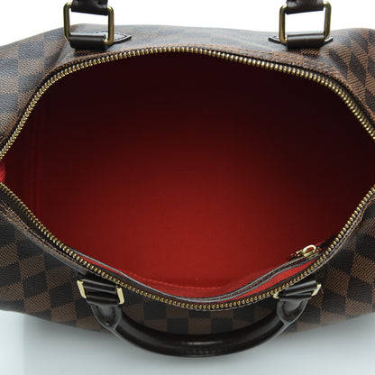 Louis Vuitton Damier Ebene Speedy 30 5 of 8