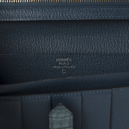 Hermes Matte Alligator Bearn Wallet Colvert 7 of 9