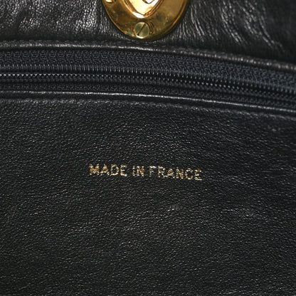 Chanel Lambskin Quilted CC Shoulder Bag Black 7 of 10