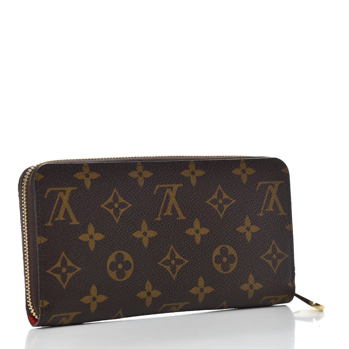 Monogram Zippy Wallet Coquelicot
