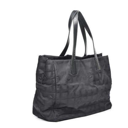 Chanel Nylon Travel Laptop Tote Black 2 of 10