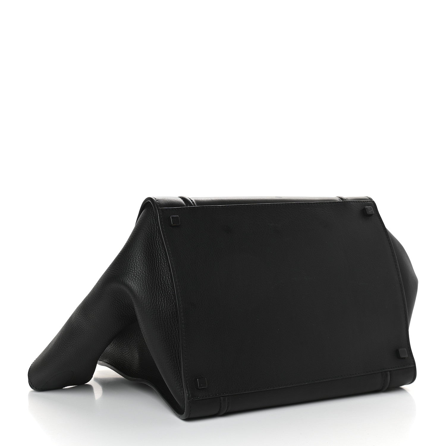 Celine Supple Calfskin Large Phantom Luggage Black 4 of 10