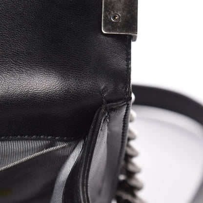 Chanel Lambskin Quilted Medium Boy Flap Black 19 of 20