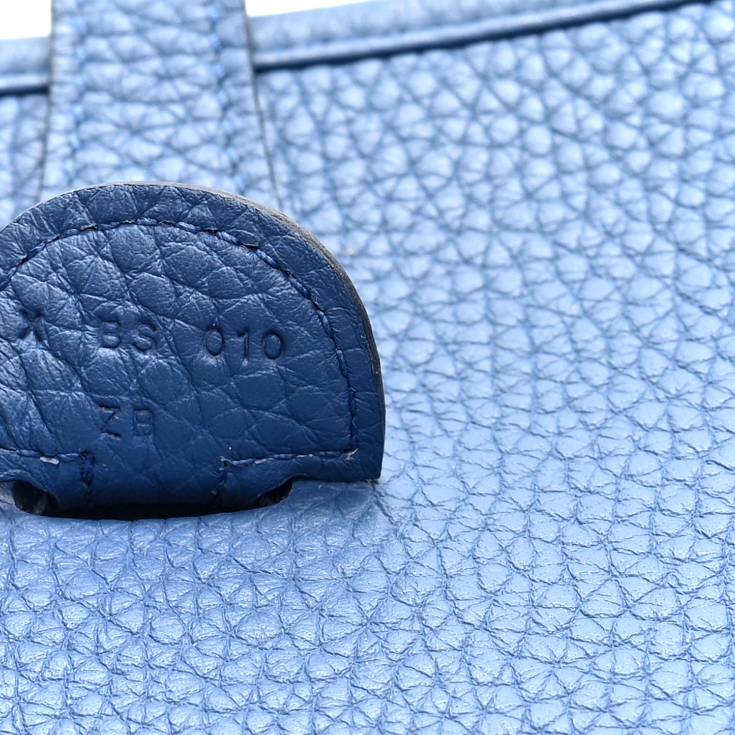 Taurillon Clemence Evelyne III PM Bleu Agate Cuivre