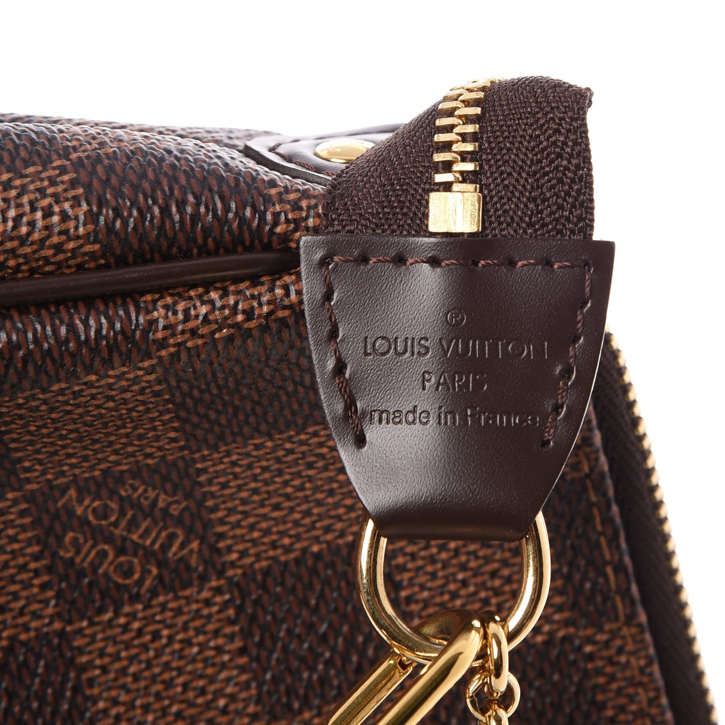 Damier Ebene Eva Clutch