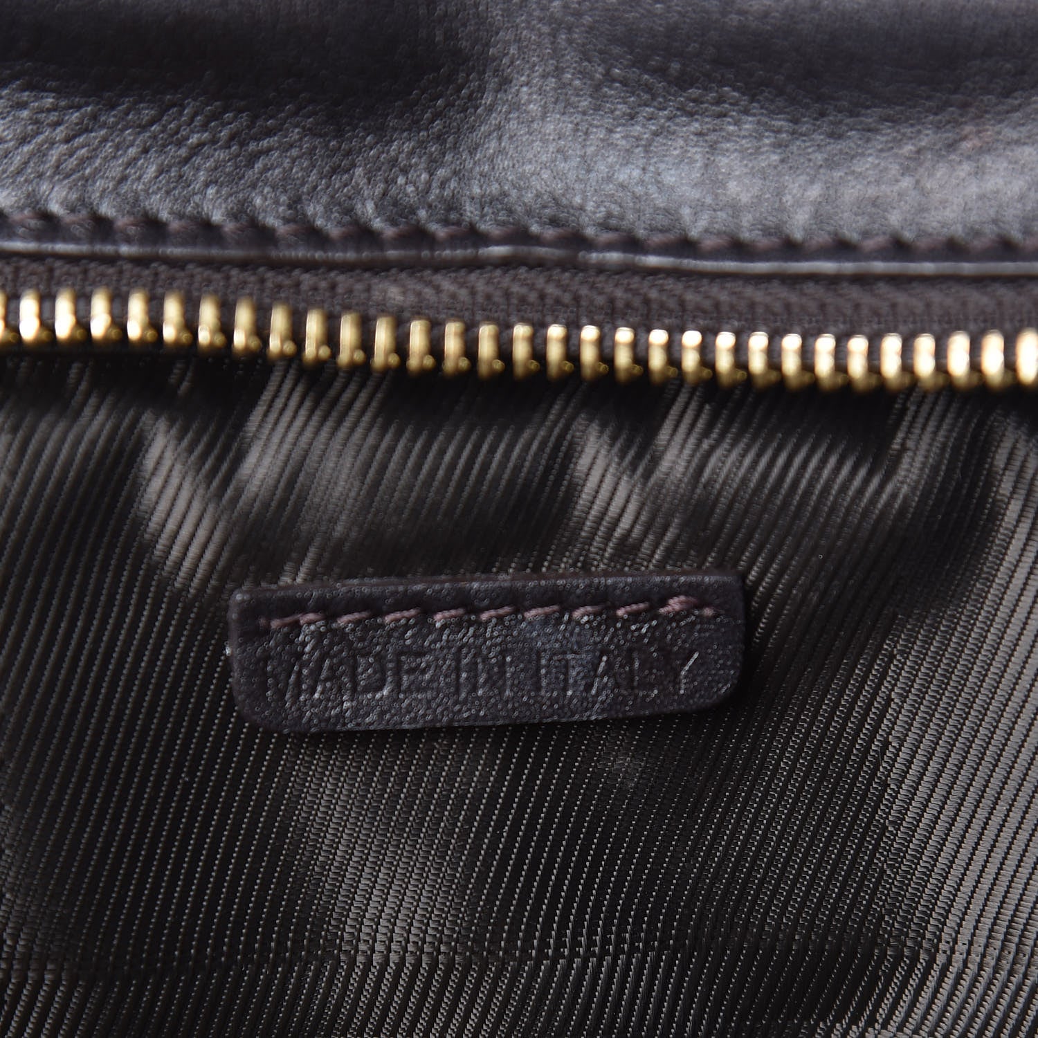 Burberry Calfskin Quilted Manor Tote Dark Brown 7 of 14