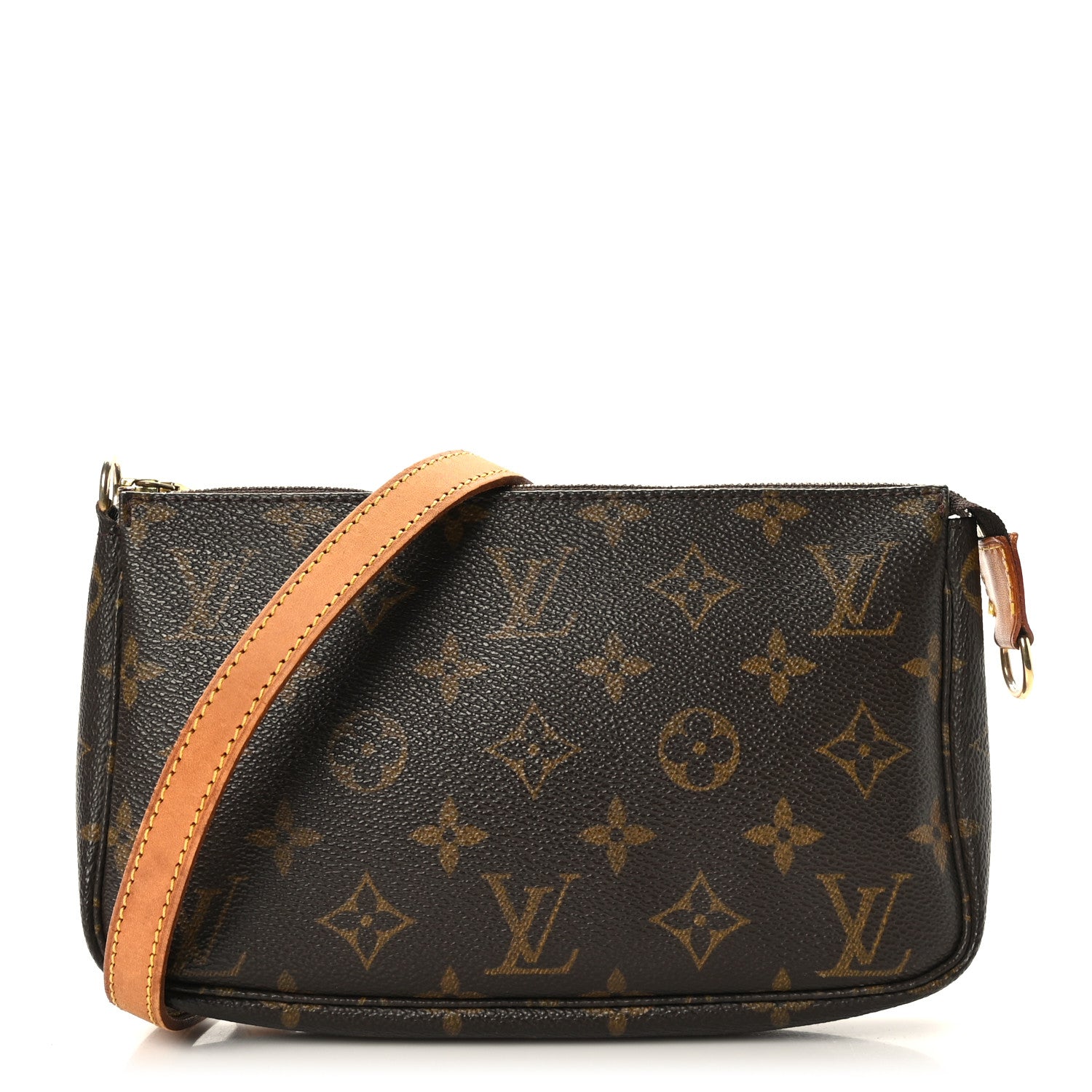 Louis Vuitton Monogram Accessories Pochette Long Strap 1 of 12