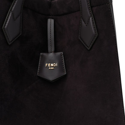 Fendi Vitello Grace Camoscio Medium Fendi Origami Plum 8 of 14