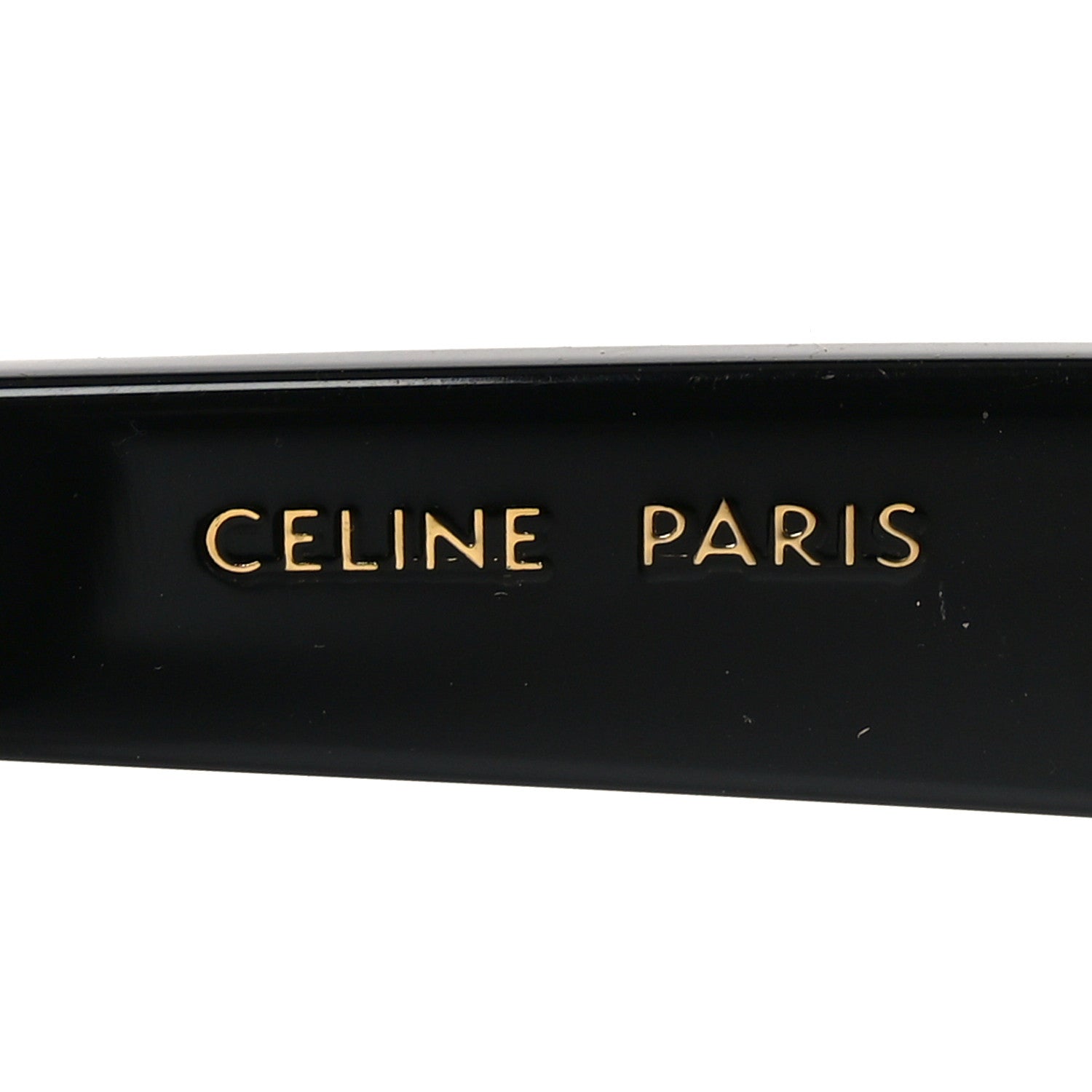 Celine Acetate Polarized Square Sunglasses CL40248I Black 5 of 7