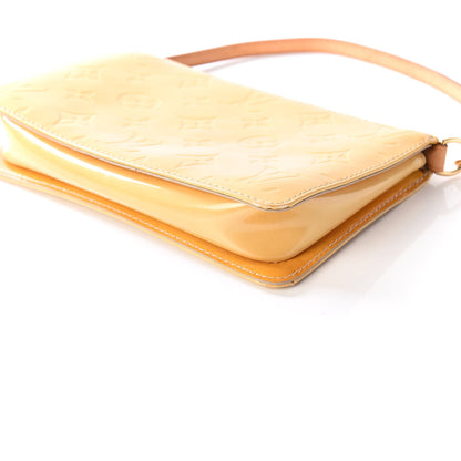 Louis Vuitton Vernis Lexington Pochette Beige 6 of 13