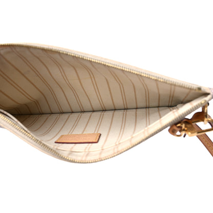 Louis Vuitton Damier Azur Neverfull MM GM Pochette 5 of 13