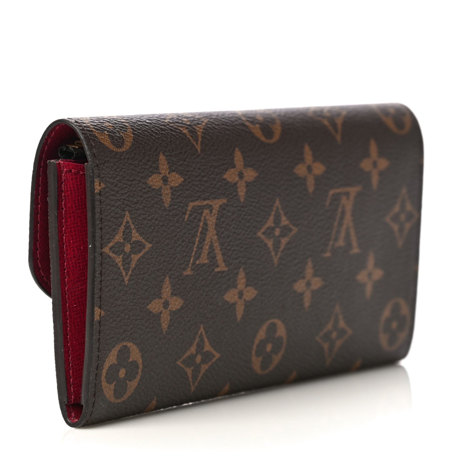 Monogram Emilie Wallet Fuchsia