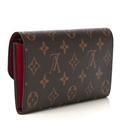 Louis Vuitton Monogram Emilie Wallet Fuchsia 3 of 13