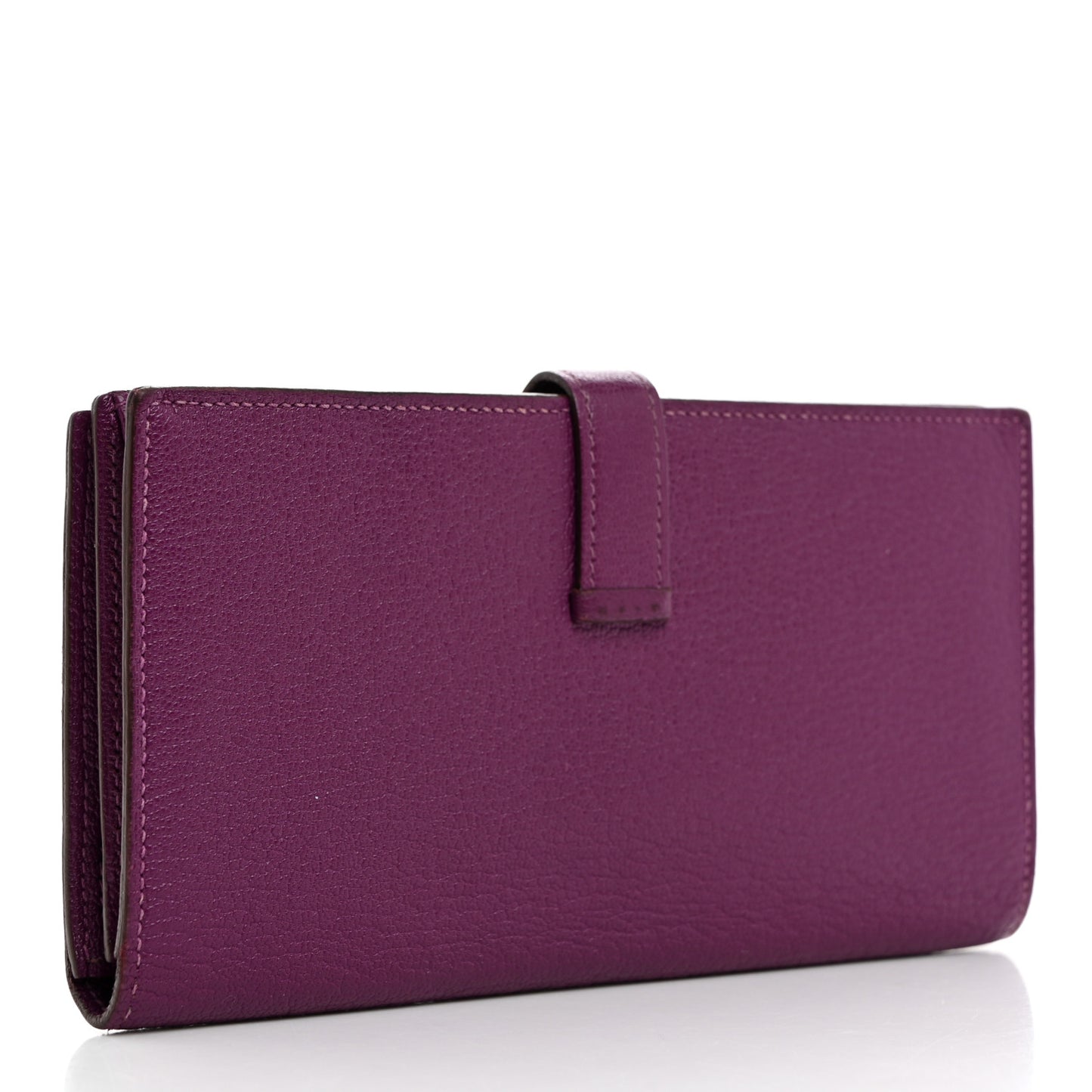 Chevre Mysore Bearn Gusset Wallet Anemone