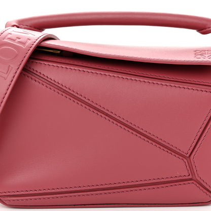 Loewe Calfskin Mini Puzzle Bag Plumrose 7 of 9