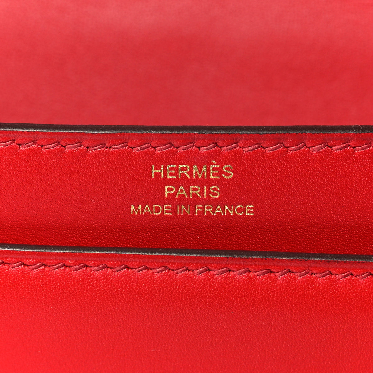 Tadelakt Mini Verrou Chaine Bag Rouge De Coeur