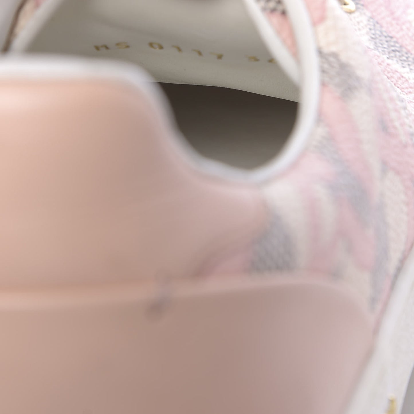 Damier Azur Tahitienne Bora Bora Sneakers 36 Rose Ballerine