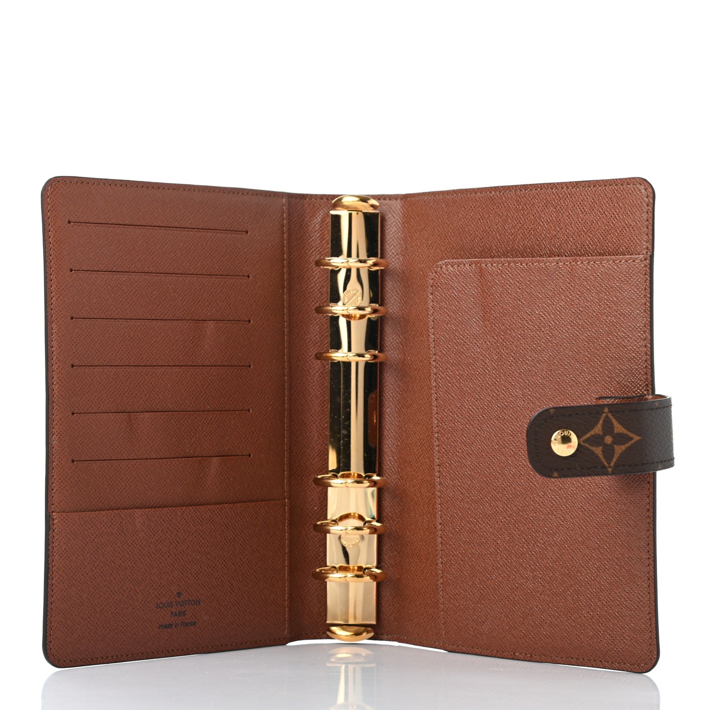 Monogram Medium Ring Agenda Cover