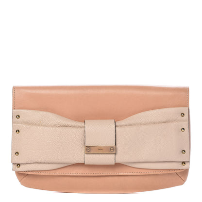 Chloe Calfskin June Clutch Cement Pink 1 of 9