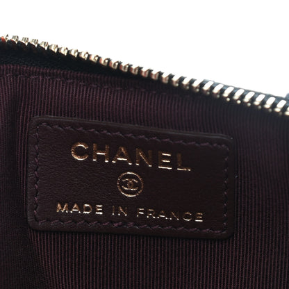 Chanel Caviar Quilted Classic Flat Wallet Pouch Black 6 of 12