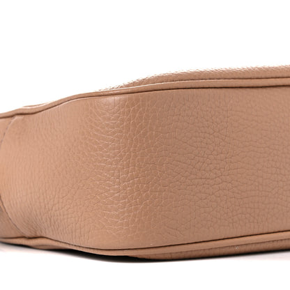 Gucci Pebbled Calfskin Small Soho Disco Bag Camelia 9 of 10