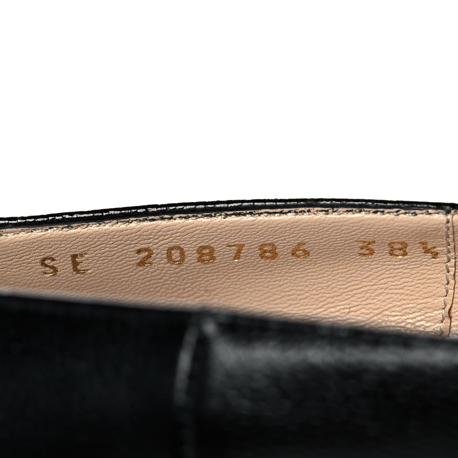 Saint Laurent Vernigolf Tribtoo 105 Platform Pumps 38.5 Black 9 of 10