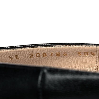 Saint Laurent Vernigolf Tribtoo 105 Platform Pumps 38.5 Black 9 of 10