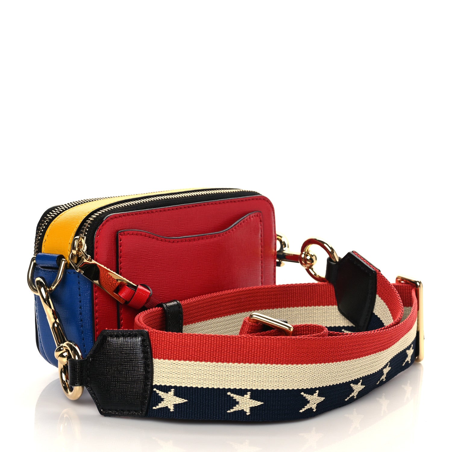 Marc Jacobs Calfskin Snapshot Double Zip Small Camera Bag Multi 2 of 10