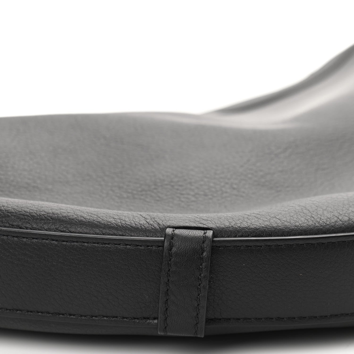 Celine Supple Calfskin Medium Strap Leandre Shoulder Bag Black 8 of 9