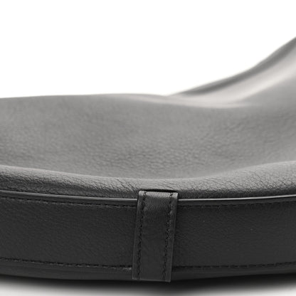 Celine Supple Calfskin Medium Strap Leandre Shoulder Bag Black 8 of 9