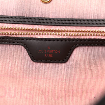 Louis Vuitton Damier Ebene Neo Neverfull MM Rose Ballerine 6 of 24