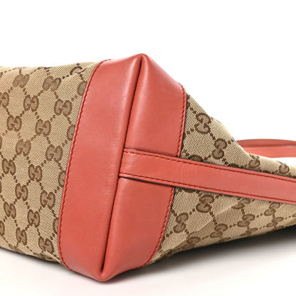 Gucci Monogram Medium Craft Tote Coral 11 of 12