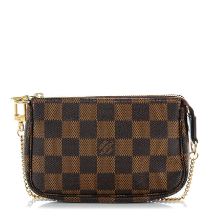 Louis Vuitton Damier Ebene Mini Pochette Accessories 1 of 7