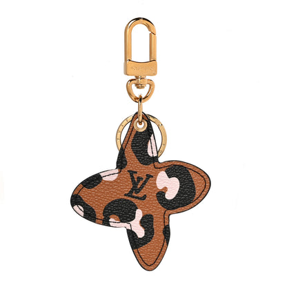 Louis Vuitton Monogram Wild At Heart Illustre Bag Charm Key Arizona 2 of 4
