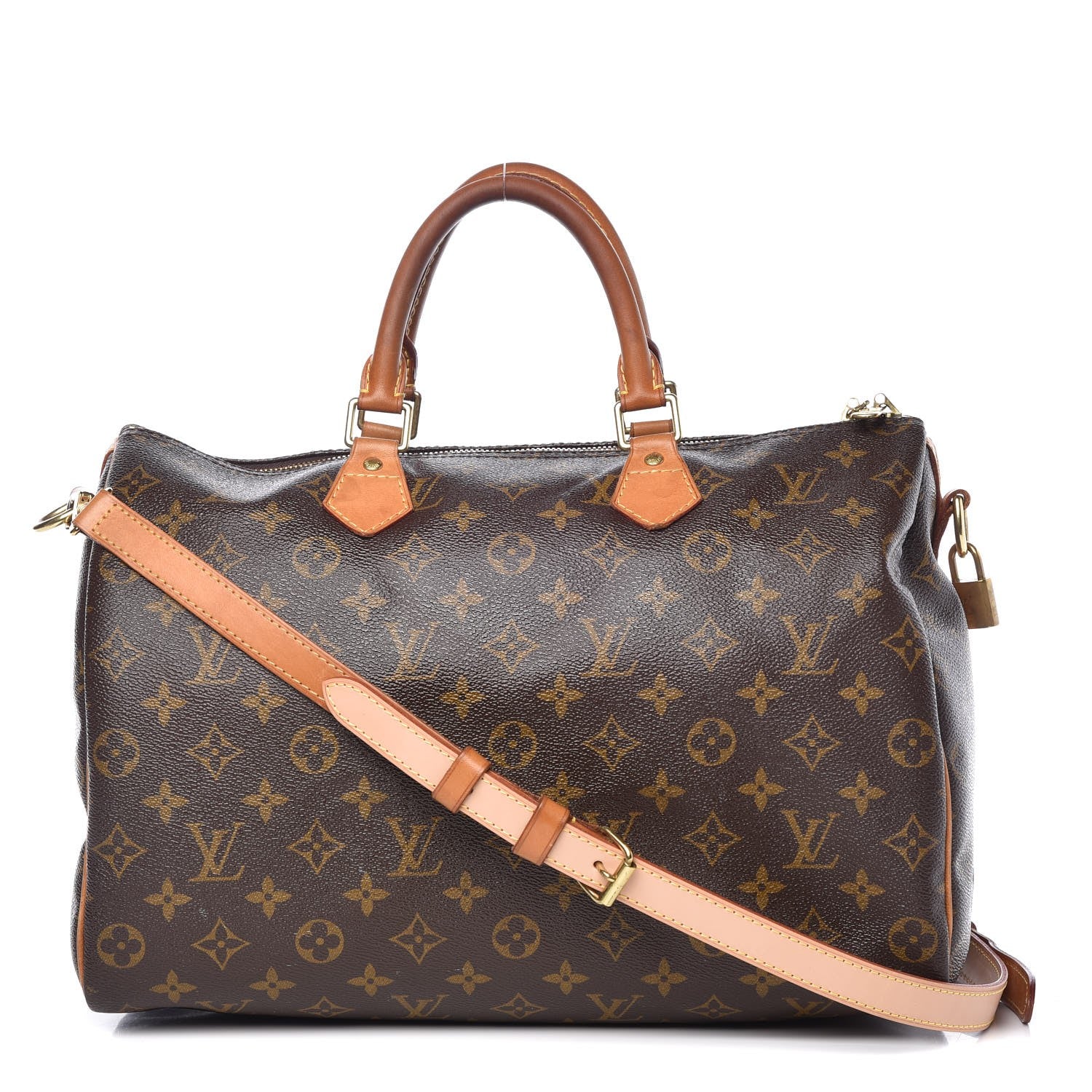 Louis Vuitton Monogram Speedy Bandouliere 35 1 of 12