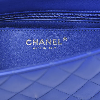 Chanel Lambskin Quilted Mini Rectangular Flap Royal Blue 6 of 13
