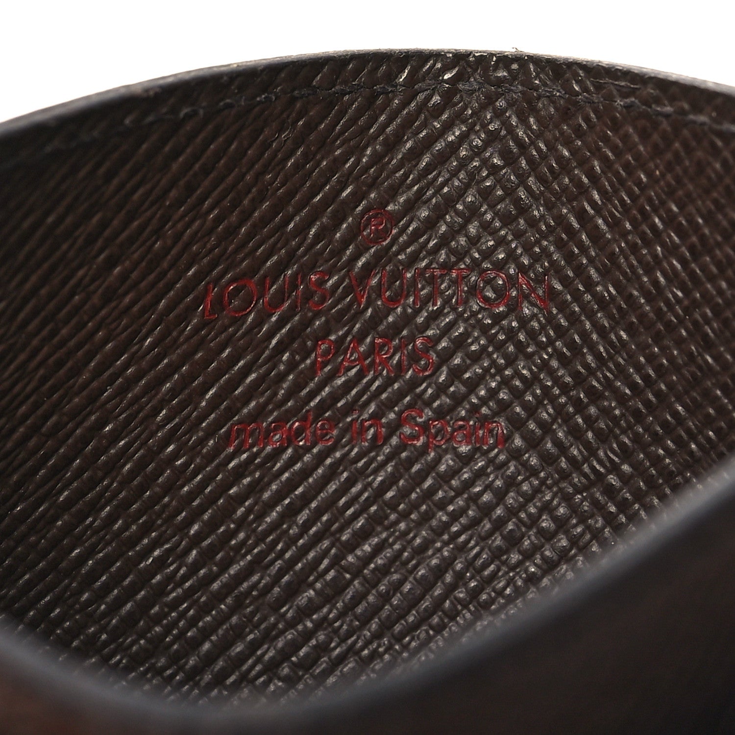 Louis Vuitton Damier Ebene Card Holder 6 of 8
