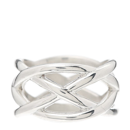 Tiffany Sterling Silver Celtic Knot Ring 53 6.5 4 of 5