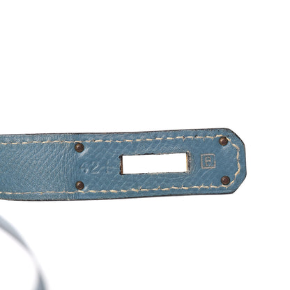 Hermes Epsom Kelly Sellier 32 Blue Jean 21 of 36