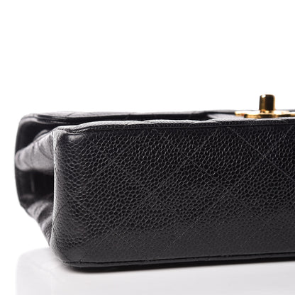 Chanel Caviar Quilted Small Double Flap Black 10 of 11