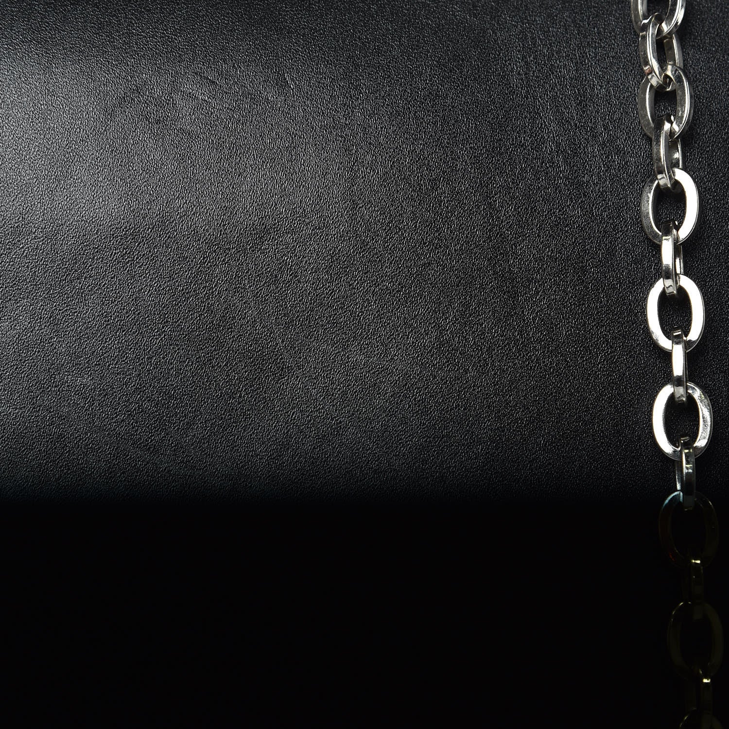 Alexander McQueen Calfskin Heroine Chain Satchel Black 13 of 18