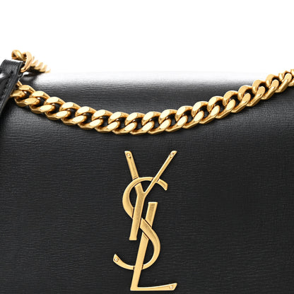 Saint Laurent Calfskin Medium Monogram Sunset Black 9 of 12