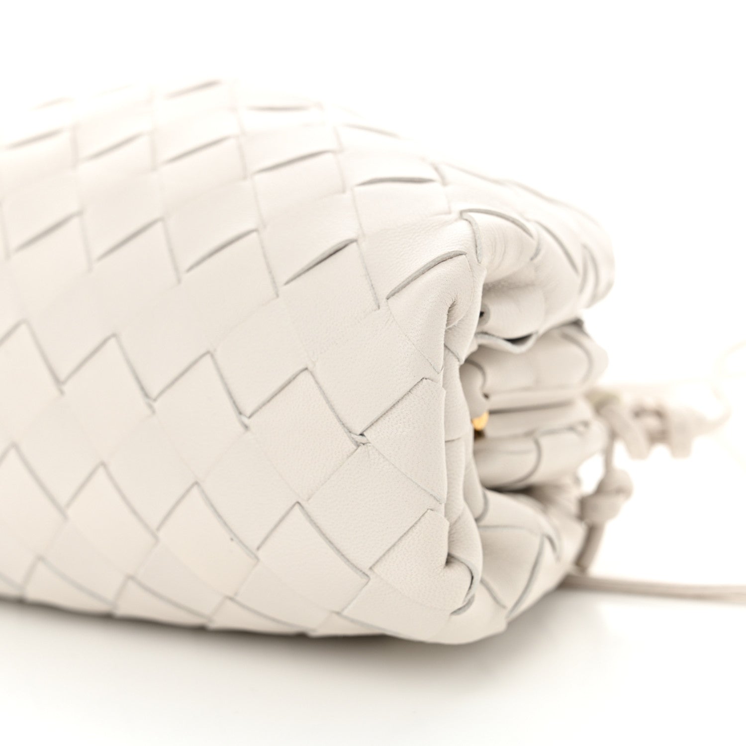 Bottega Veneta Nappa Intrecciato The Mini Pouch Chalk 10 of 10
