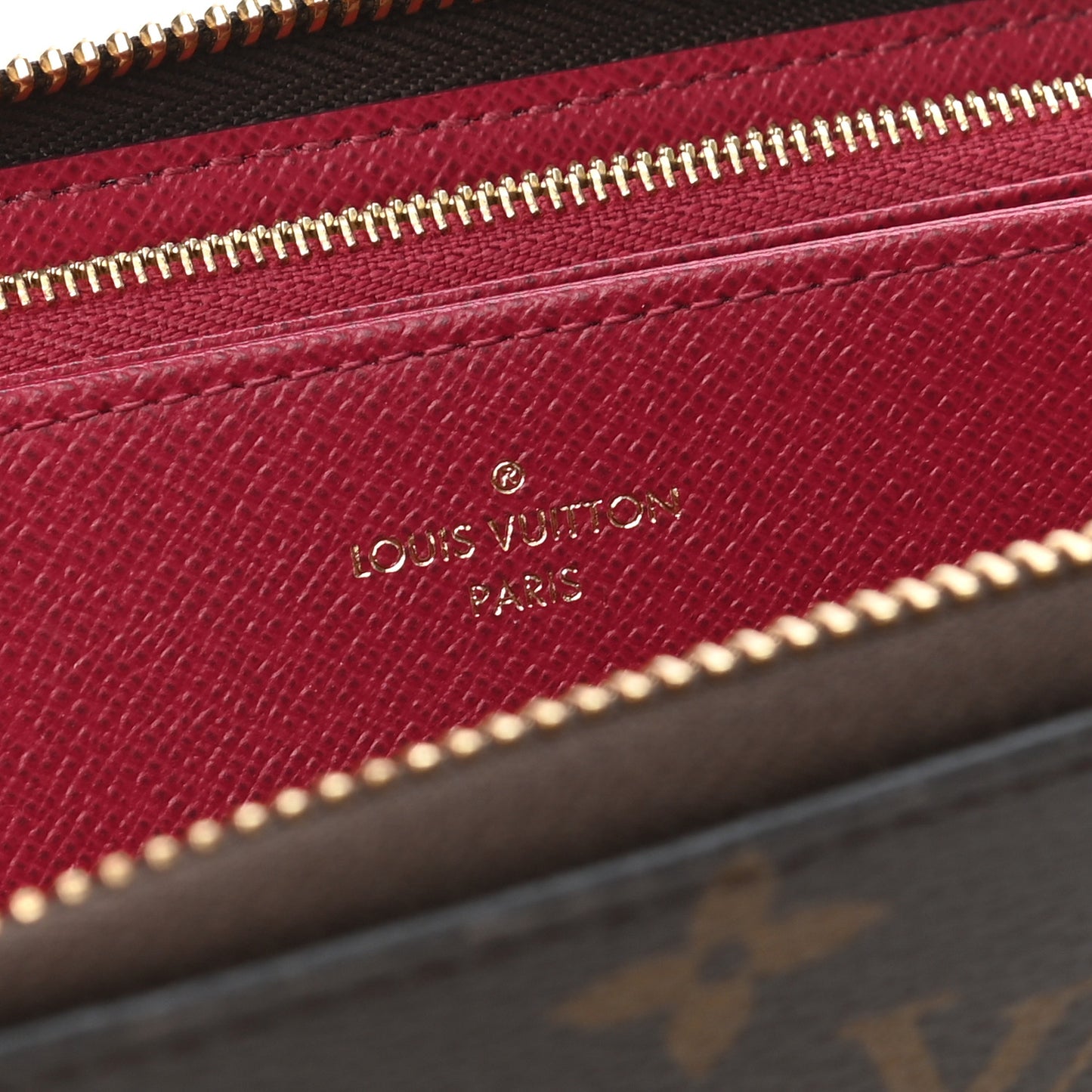 Monogram Zippy Wallet Fuchsia