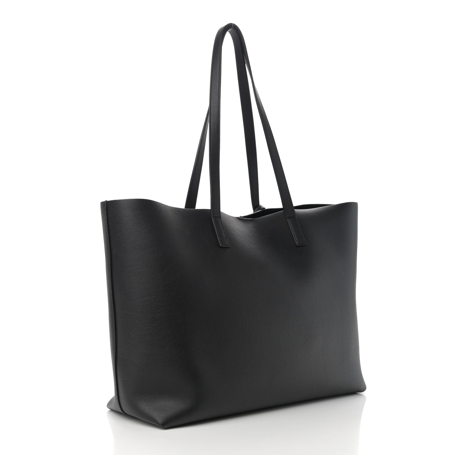 Saint Laurent Calfskin Large Shopping Tote Black 4 of 11
