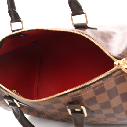 Louis Vuitton Damier Ebene Speedy Bandouliere 30 5 of 9